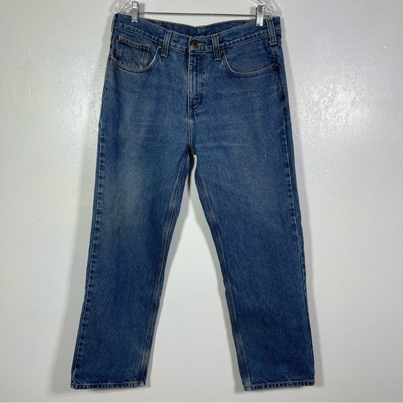 Carhartt Other - Carhartt Relaxed Fit Jeans, Size 35x30. Minor Stains, In good used condition!